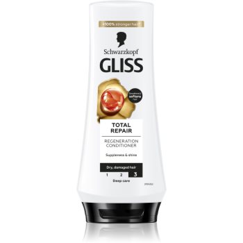 Schwarzkopf Gliss Total Repair Balsam intensiv cu efect regenerator balsam regenerant intensiv - imagine 2